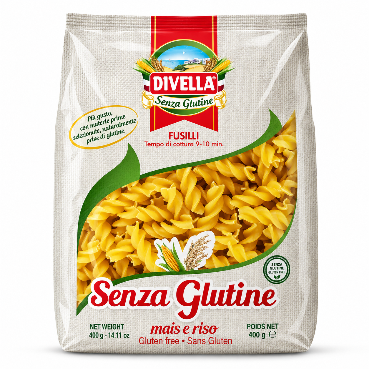 Fusilli Sin Gluten 400gr.