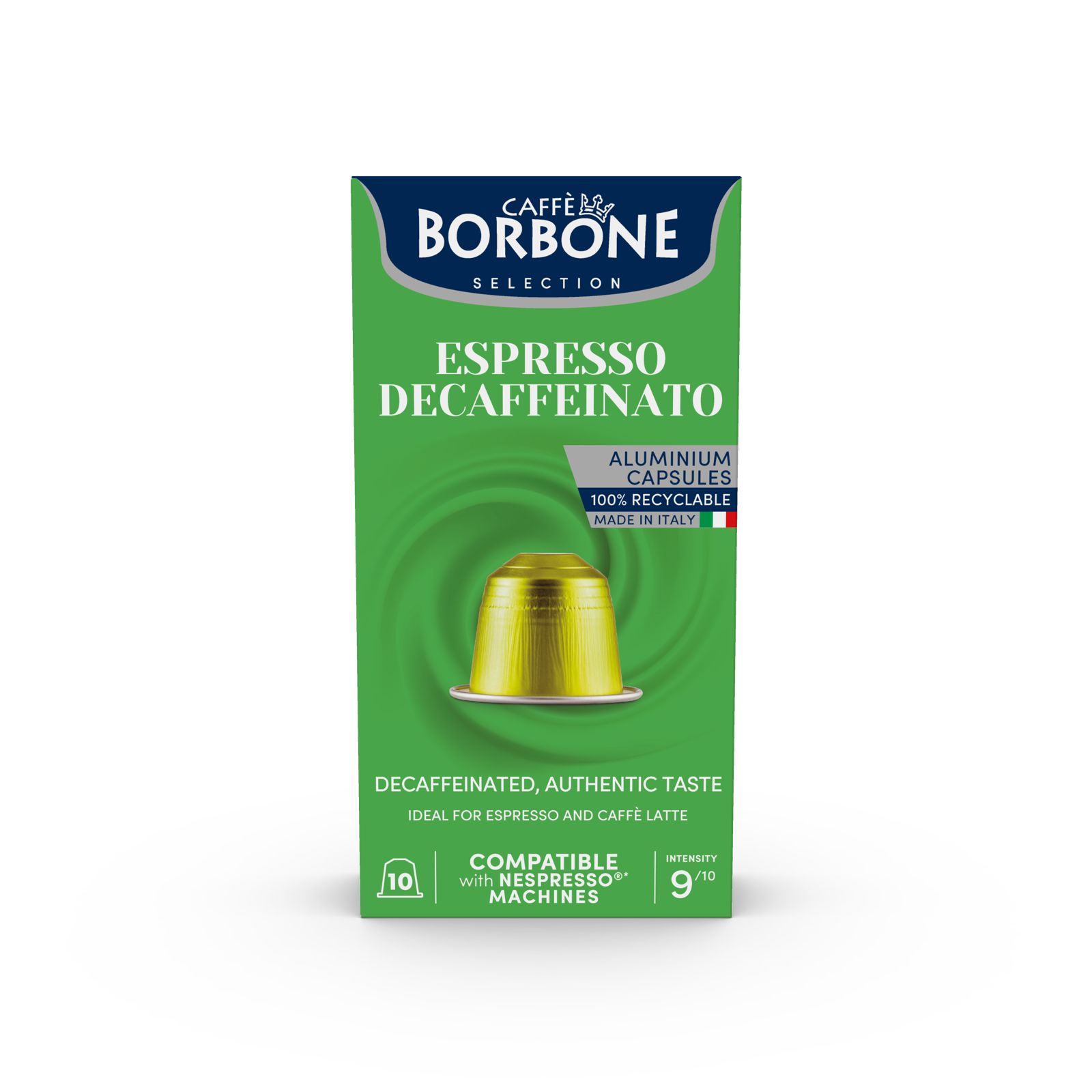 Cafe Borbone Descafeinado Compatible Nespresso (x10 caps)