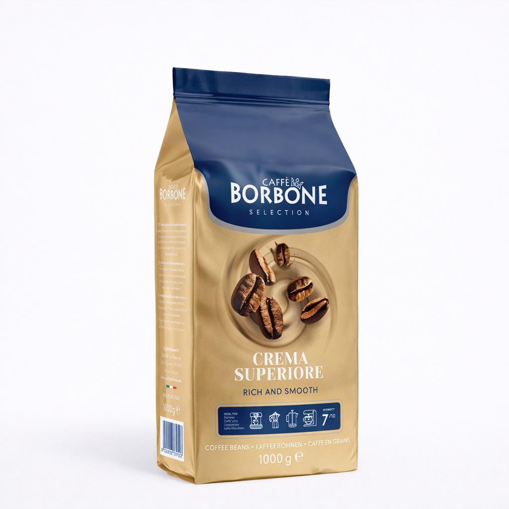Café tostado en granos CREMA SUPERIORE 1k