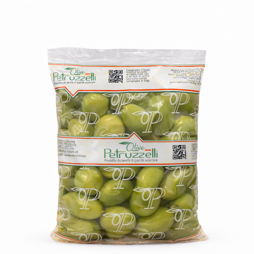 Aceitunas Verde «Olive Bella di Cerignola» Bolsa 500ml