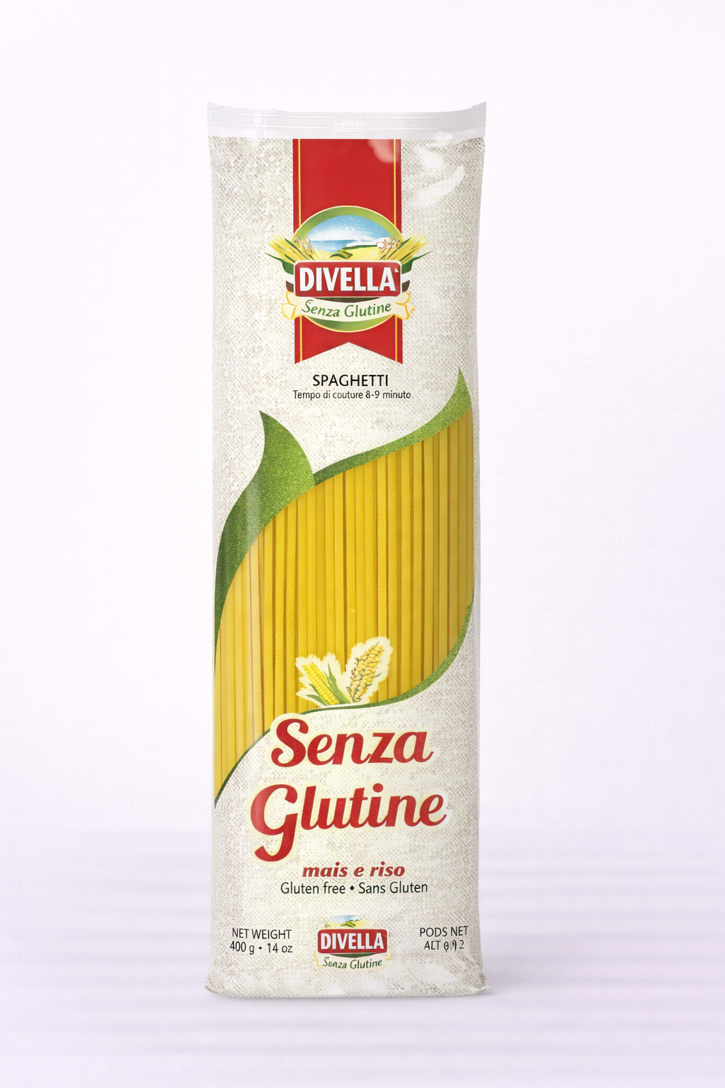 Spaghetti Rist. 400grs. sin gluten. DIVELLA