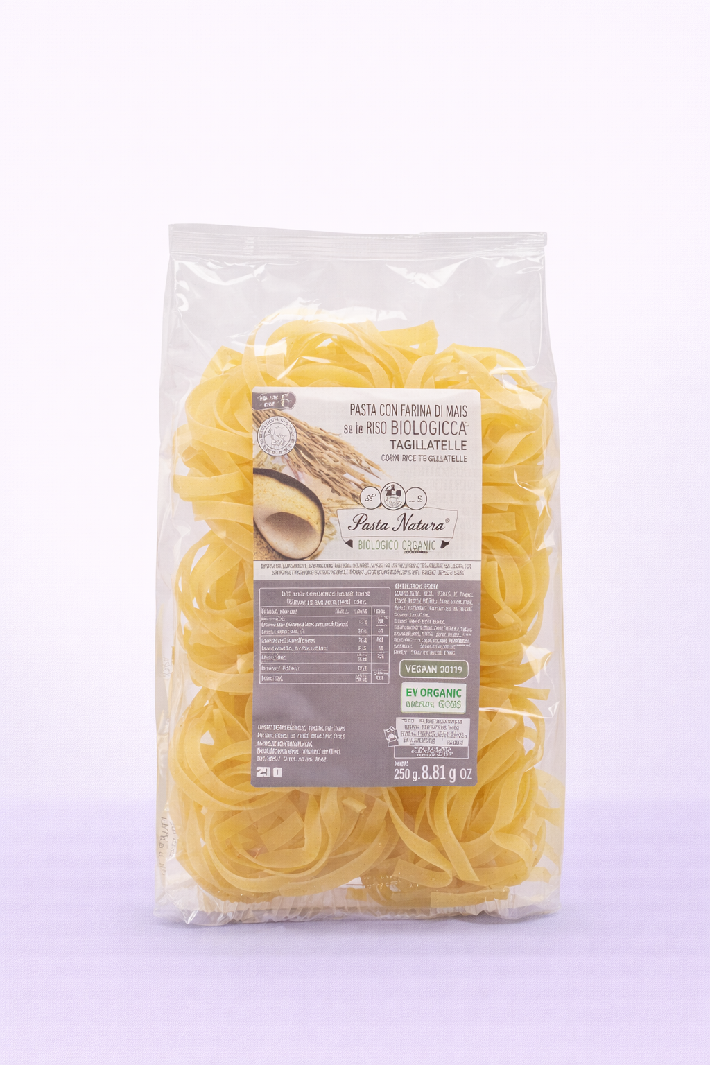 Tagliatelle sin Gluten 250gr. PASTA NATURA