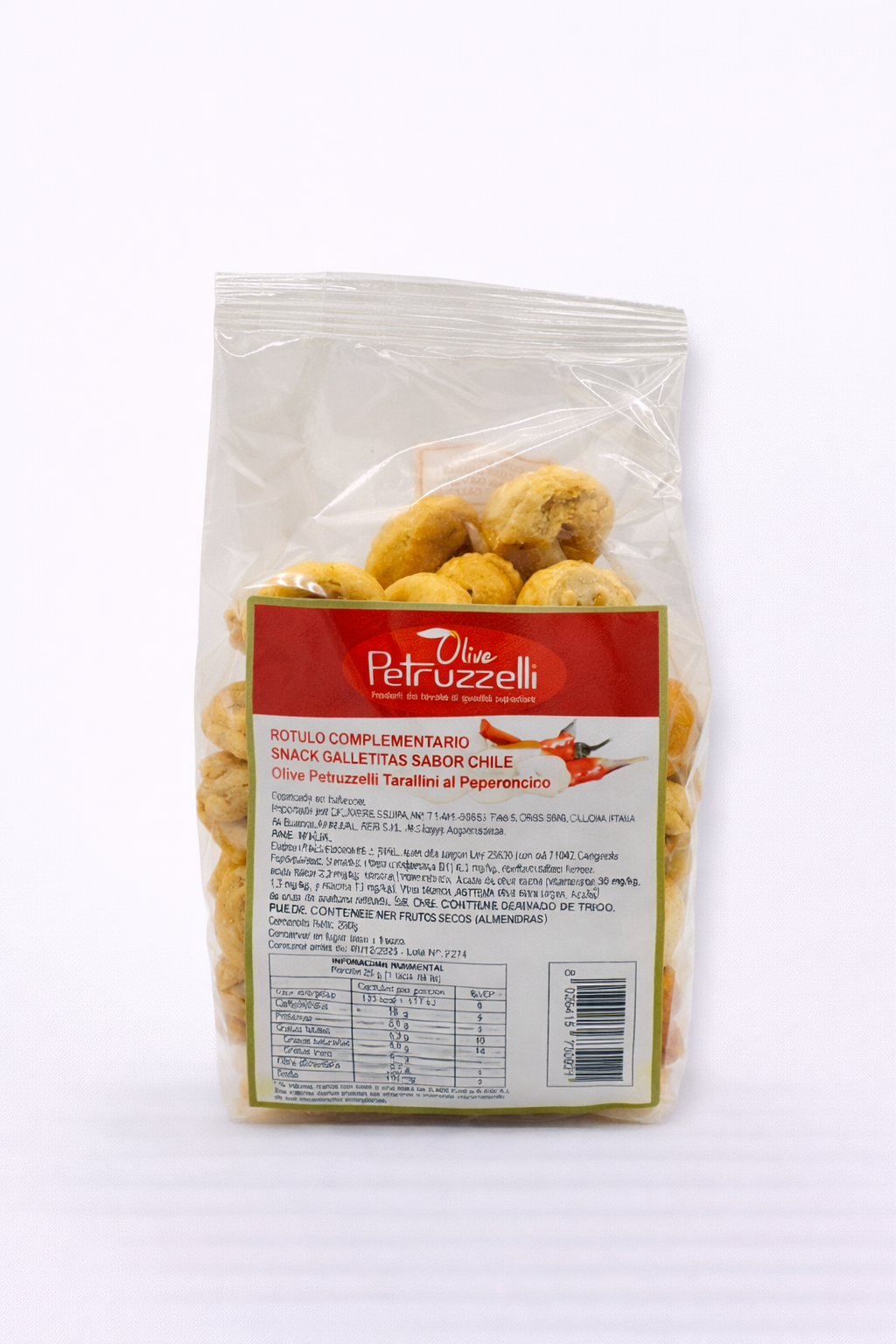 Tarallini al Peperoncino 200grs Petruzzelli