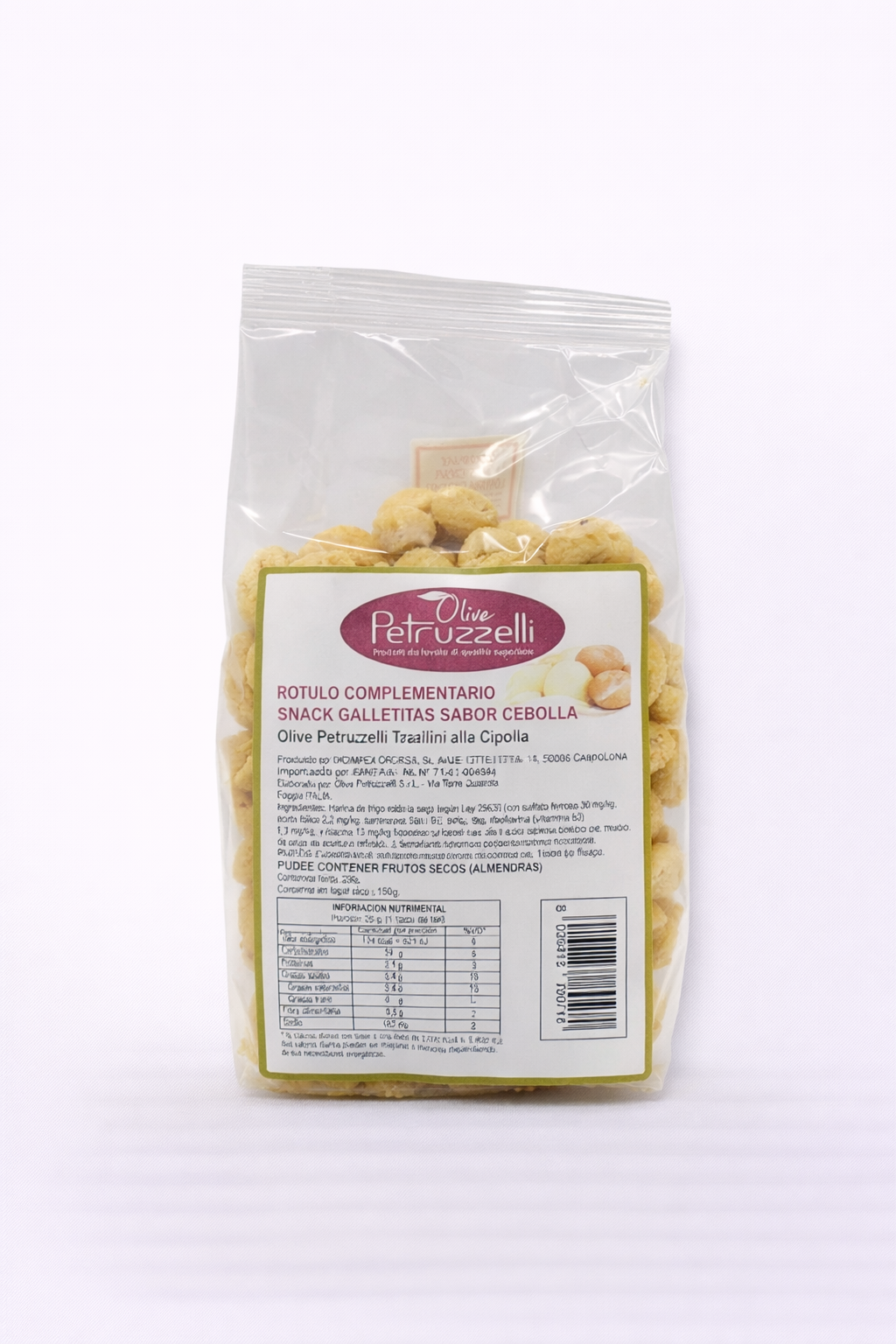 Tarallini de hinojo 200grs Petruzzelli